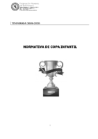 Copa Infantil – Normativa 2019/20
